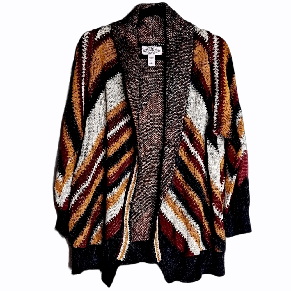 Oliver by oscio Cardigan stripes mixed color super soft size L